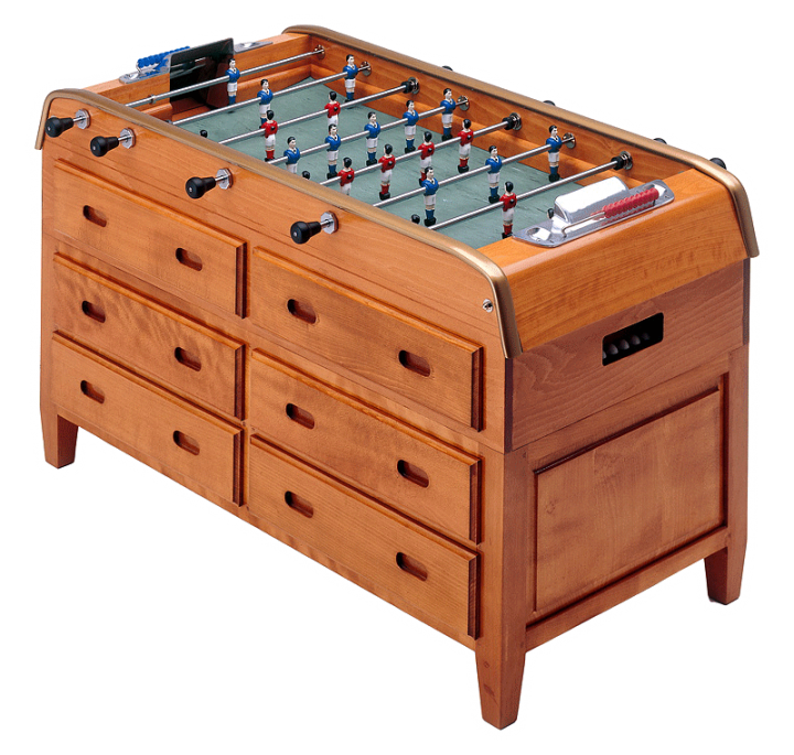 12-drawer Babyfoot table