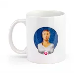 Mug « Madame Bleue »