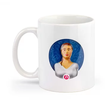 Mug « Madame Bleue »