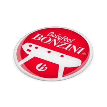 Dome Sticker Red Logo