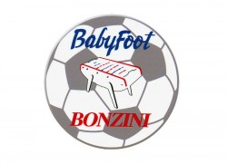 Autocollants Stickers Logo BabyFoot BONZINI transparents