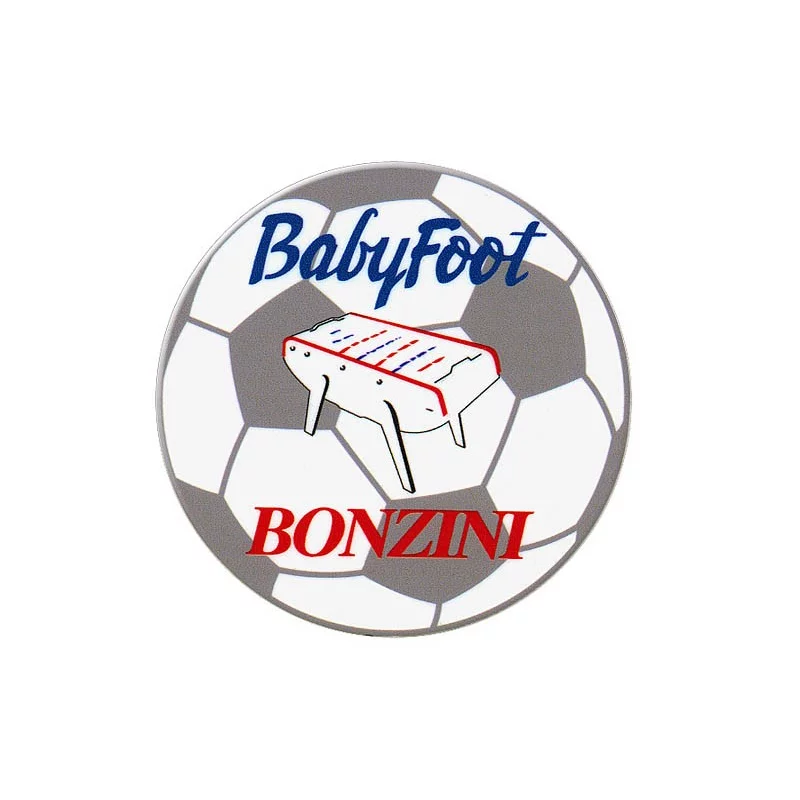 Small ball-shaped Bonzini Babyfoot Sticker (Vignette)