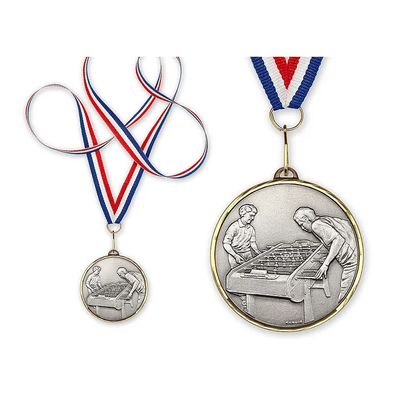 Large Tournament Medal – Silver