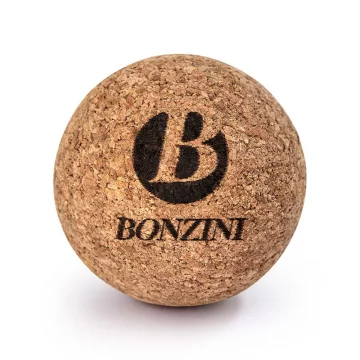 Bola de corcho con logo Bonzini