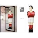 Giant player sticker in blue or red (“Front”) - H: 185 cm