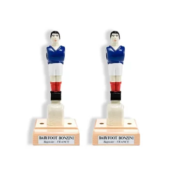 Bonzini player trophy with base - Red, White and Blue