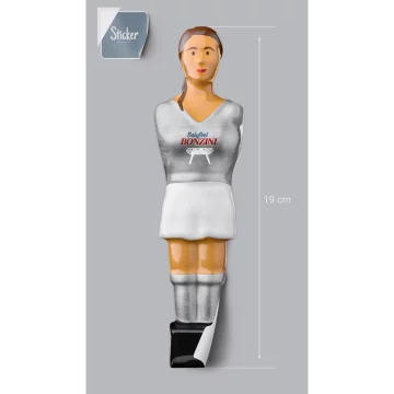 Sticker joueuse « Madame Grise »