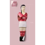 Sticker joueuse « Madame Rouge »