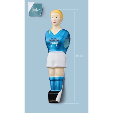 Sticker joueuse « Madame Bleue »