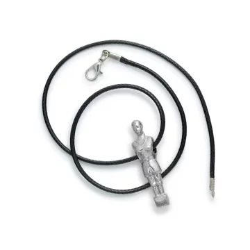 Pendentif Joueuse Madame Chromée - Bijoux Hors-Jeu