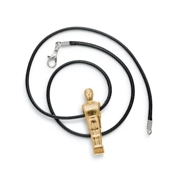 Pendentif Joueur Monsieur Doré - Bijoux Hors-Jeu