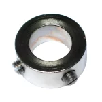 Nickel-plated ring with screw