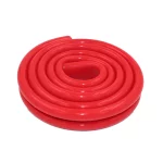 Single red plastic rail