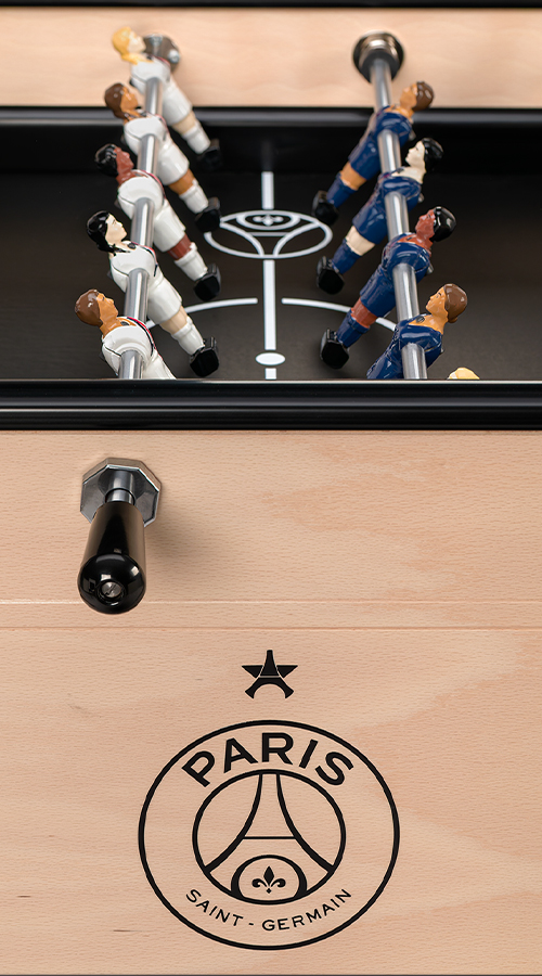 B90 PSG x Bonzini vue de côté avec le logo PSG