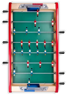 Bonzini table football top view