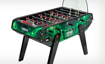 heineken star experience rugby football table - bonzini